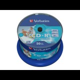 Verbatim CD-R AZO Wide Inkjet Printable no ID 700 MB 50 dB (43438)