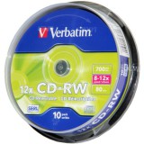 Verbatim CD-RW 12X Lemez - Cake (10)