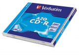 Verbatim "DataLife Plus" Crystal bevonat, AZO, 700MB, 52x, normál tok, CD-R lemez