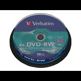 Verbatim DataLifePlus - DVD-RW x 10 - 4.7 GB - storage media (43552) - Lemez