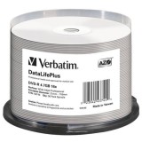 Verbatim DVD-R 16X 4.7GB Print DataLifePlus Professional Cake 50