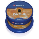 Verbatim DVD-R 16X Cake (50) /43548/