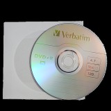 Verbatim DVD+R 16X Lemez - Papírtokban (10)