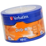 Verbatim DVD-R 16X Lemez - Shrink (50)