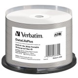 Verbatim DVD-R 16X Nyomtatható Fényes Vízálló /NO ID/ - Cake (50)