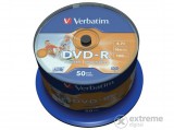Verbatim DVD-R 4,7 GB, 16x, hengeren (50db)