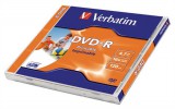 Verbatim DVD-R 4,7Gb 16x Normál tok 1db/csomag (1-es címke) 43521