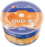VERBATIM DVD-R lemez, matt, 4,7GB, 16x, zsugor csomaglás, VERBATIM
