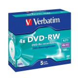Verbatim DVD-RW 4X Jwc Lemez - Normál Tokban (5)