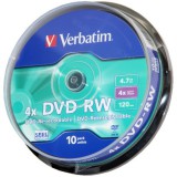 Verbatim DVD-RW 4X Lemez - Cake (10)