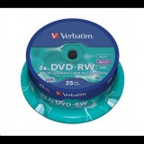 Verbatim DVD-RW Matt Silver 4,7 GB 25 dB (43639)