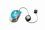 Verbatim Go Mini Optical Travel Mouse Caribbean Blue 49022