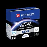 Verbatim M-Disc 4x BD-R 25 GB 5 db