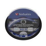 Verbatim M-Disc BD-R 4X 25 GB Nyomtatható Blu-Ray - Cake (10)