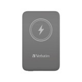 Verbatim MCP-10 powerbank (10000 mAh, vezeték nélküli töltés, szürke)
