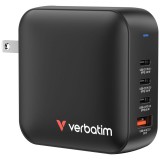 Verbatim Mini GaN Wall Charger 165W 4 Port Black 32216