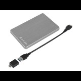Verbatim Store'n' Go ALU Slim 2.5 1TB USB 3.2 (53662) - Külső HDD
