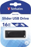 Verbatim Store N Go USB 2.0 Drive Slider 16GB black 98696