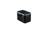 Verbatim universal Travel Adapter UTA-03 Superfast 6-in-1 charging PD 61W Black