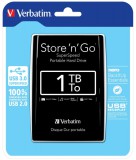 Verbatim USB 3.0 HDD 2,5 STORE N GO 1TB FEKETE