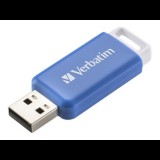 Verbatim V DataBar USB flash meghajtó 64 GB USB A típus 2.0 Kék (49455)