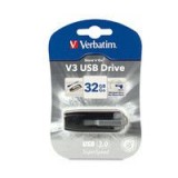 Verbatim V3 USB flash meghajtó 32 GB USB A típus 3.2 Gen 1 (3.1 Gen 1) Fekete, Szürke (49173)