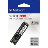 Verbatim Vi3000 PCIe NVMe M.2 SSD 1TB PCI Express 3.0 Belső SSD