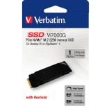 Verbatim Vi7000 PCIe NVMe M.2 SSD 1TB PCI Express 4.0 Belső SSD