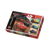 Verdák 3: Villám McQueen és barátai puzzle 60db-os - Trefl