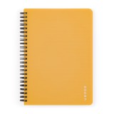 Verde 8-870 60 lapos A5 Vonalas spirálfüzet - Sárga (8-870)