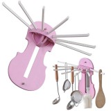 Verk Group Konyhai vagy fürdőszobai törölköző- vagy eszköztartó 7 lehajtható karral