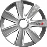 Versaco Dísztárcsa (16) GTX carbon-silver 4db-os garnitúra