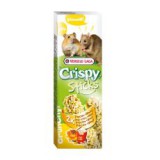 VERSELE-LAGA Rúd rágcsálónak CRISPY STICKS 2 db - popcorn és méz