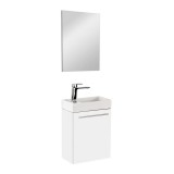 Vertex Fantastic fürdőszoba bútor Melanie tükörrel, fehér színben