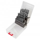 VERTO Csigafúró készlet HSS-G, 1.0 - 13.0mm, 25db 60H814