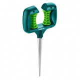 VERTO Görgős tömlővezető, nyitott, földbeszúrható