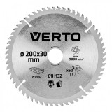 Verto körfűrészlap 200x30, z60
