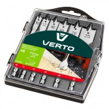 Verto lapos fafúró készlet 10, 12, 16, 18, 20, 25mm, 6 db