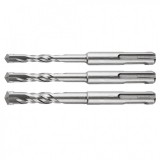 Verto sds plus betonfúró készlet 3db. - 6, 8, 10 x 110mm