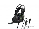 Vertux Bogota RGB gamer fejhallgató, fekete