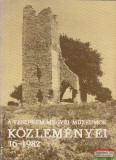 Veszprém Megyei Múzeumi Igazgatósága Törőcsik Zoltán, Uzsoki András szerk. - A Veszprém Megyei Múzeumok közleményei 16. - 1982