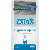 Vet Life Natural Diet Cat Hypoallergenic Pork&Potato 400g