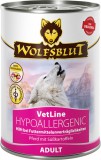 Vet Life Wolfsblut VetLine Hypoallergenic konzerv lóhússal, édesburgonyával és sütőtökkel (6 x 395 g) 2.37kg