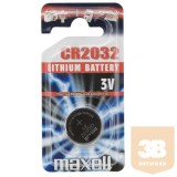 VEZ Maxell Elem - CR2032 gombelem 1db-os