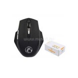 Vezeték nélküli egér optikai, E-1900, 1600dpi, USB, Fekete (IMICE_E-1900)