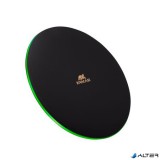 Vezeték nélküli töltő, Qi szabvány, 15W, RIVACASE "VA4908", fekete