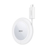 Vezeték nélküli töltő UGREEN CD245, 15W (fehér)