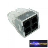 Vezeték összekötő 4pólusú 5.6mm