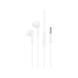 Vezetékes fülhallgató, headset 3,5 mm-es Jack csatlakozóval Borofone BM76 Ocean fehér