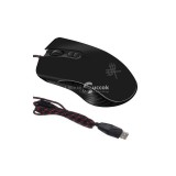 Vezetékes játék egér - M16716 - gamer egér - játékos egér - vezetékes egér - gaming egér - egér - USB egér